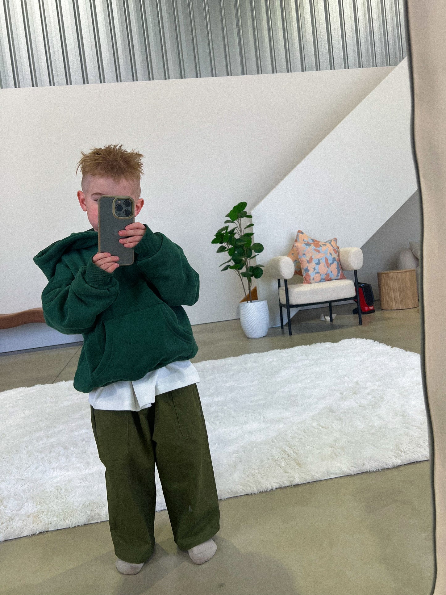 Sting Hoodie - Forest Green