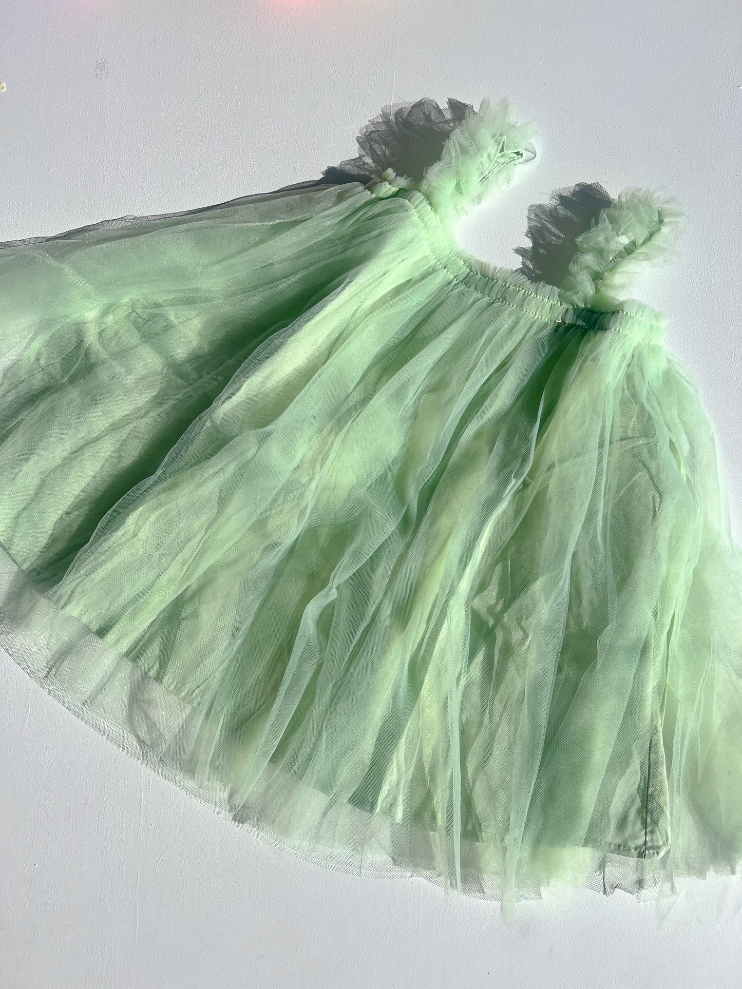 Billie Princess Dress - Tinker Green