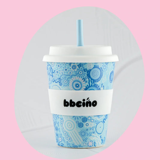 BiggieCino cup - Country in Blue (350ml)