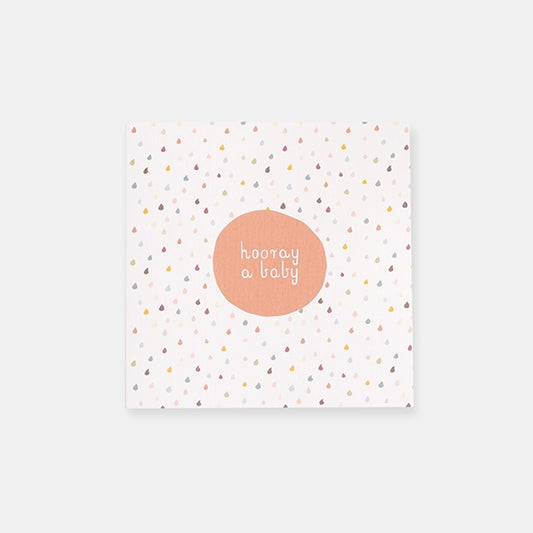 Baby Card- Dusty Raindrops