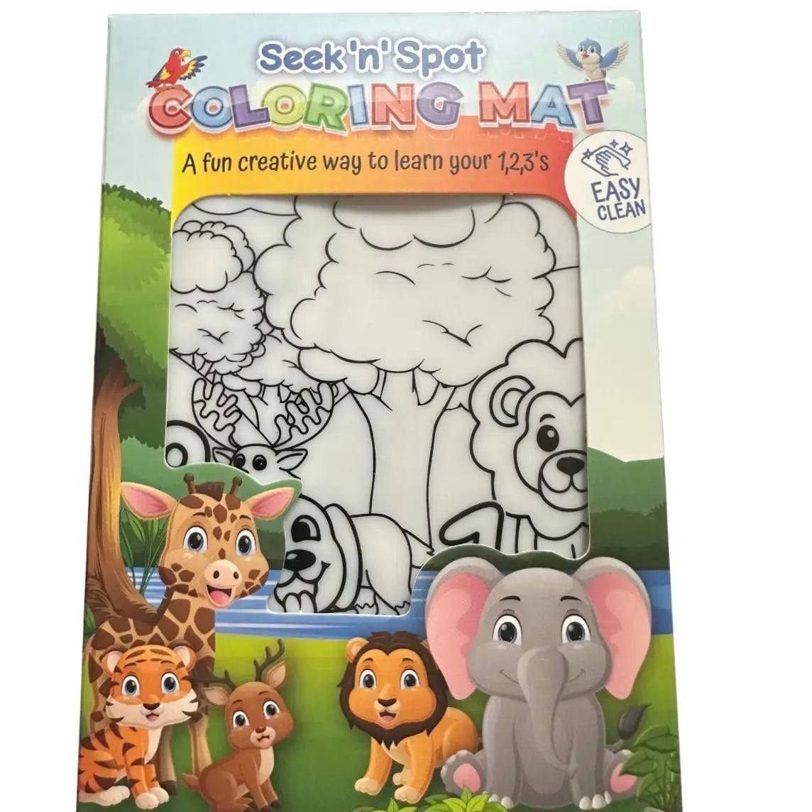 Seek N Spot Silicone Colouring Mat