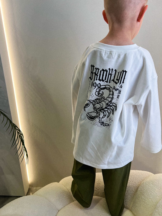 Sting Long Sleeve - White