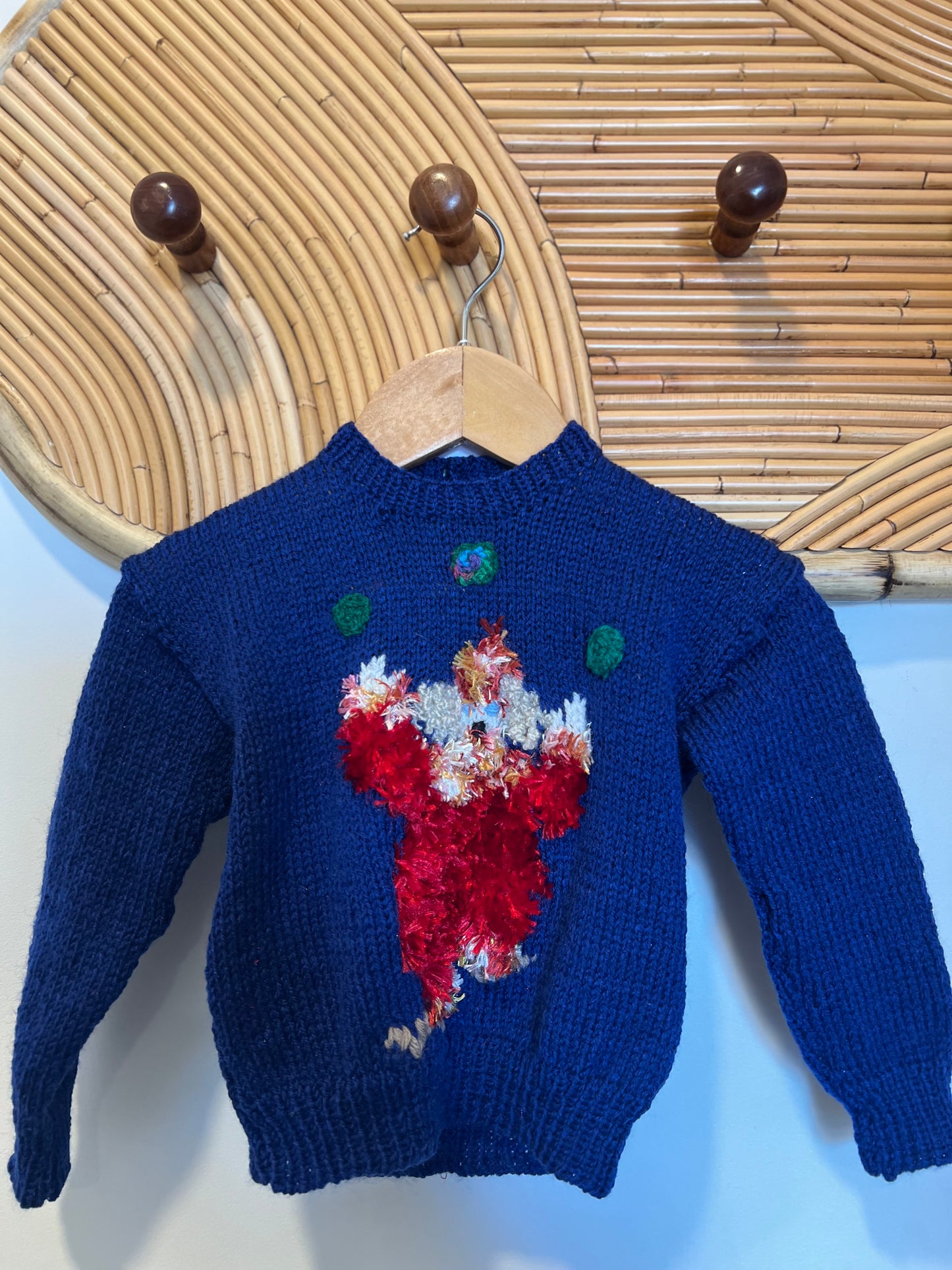 Blue Character Knit