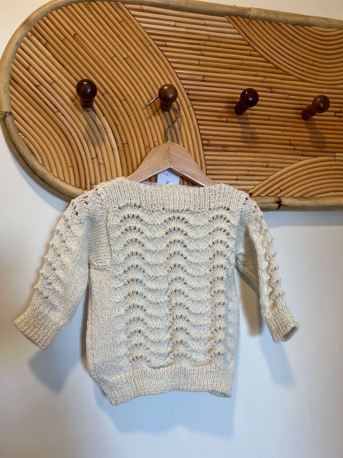 Gold Fleck Knit